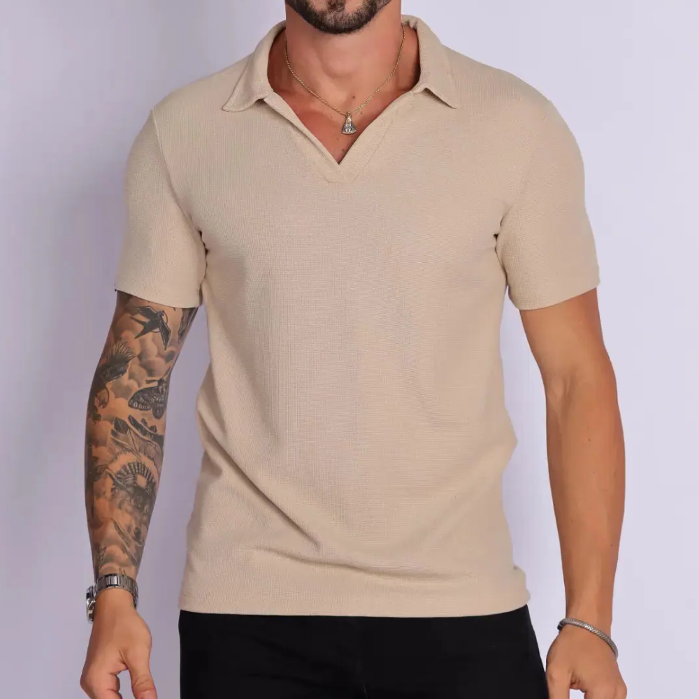 V-Knit Poloshirt Viktus