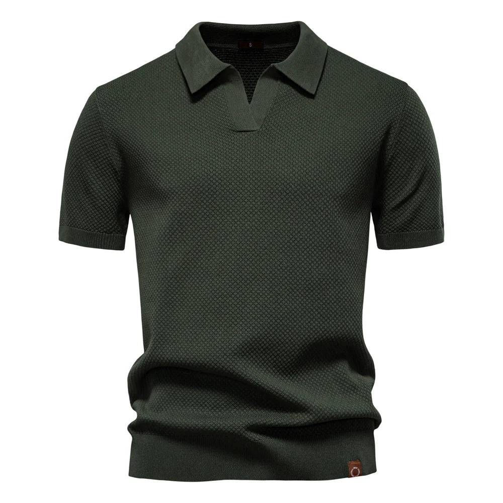 V-Knit Poloshirt Viktus